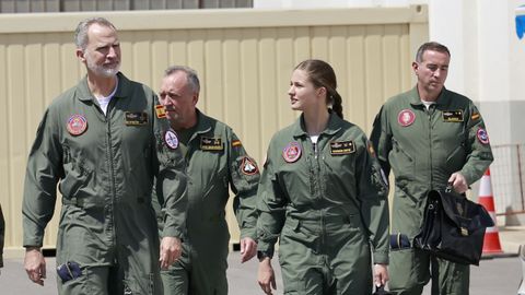 Cada uno ha pilotado un avi�n Pilatus PC-21