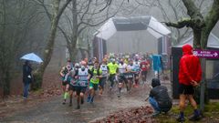 �As� se vivi� el quinto Trail San Silvestre de Lousame!