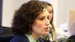 Mar�a Ferreir�s, portavoz do PSOE de Valga