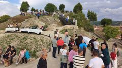 El entorno del castillo fue objeto de una visita guiada con m�sica y gastronom�a.