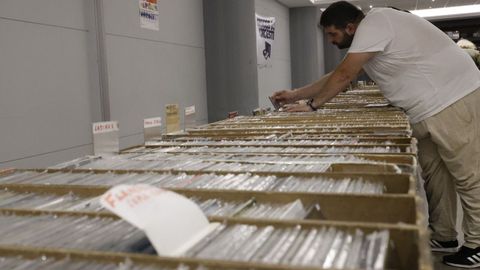 Mercado de Discos do Noroeste en el hotel Hesperia