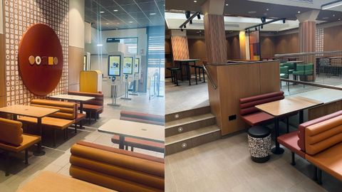 El McDonald's de la calle Ur�a de Oviedo ha sido completamente reformado