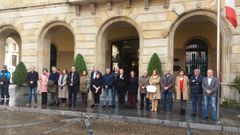 Minuto de silencio en el ayuntamiento de Gij�n por las v�ctimas del 11M