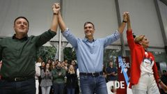 As� fue el mitin de Pedro S�nchez en Oroso