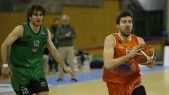 Jorge Sanz, con el Leyma Coru�a