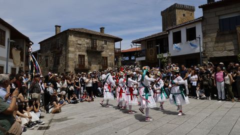 Un momento das danzas