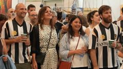 Organizadores do festival, a alcaldesa e a concelleira de Cultura, na presentaci�n do Osa do Mar