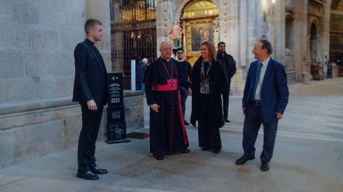 Chega do bispo de Ourense, Leonardo Lamas