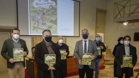 O novo libro de Fraguas foi presentado no Museo do Pobo Galego