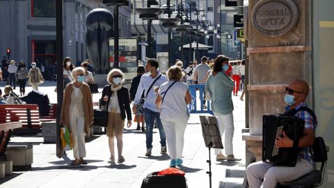 El centro de Oviedo