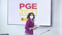La ministra de Hacienda comparece tras el Consejo de Ministros