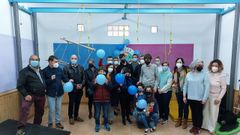Ni�os y adultos reivindicaron los derechos de las personas con autismo en la sede de Por Eles TEA