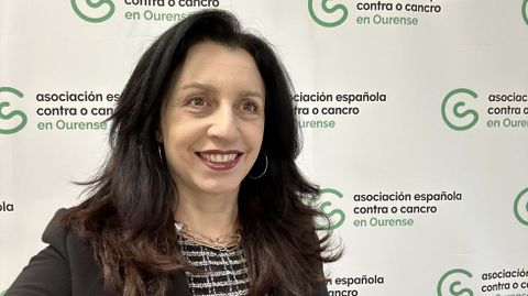 Judit Vega es la nueva gerente de la AECC en Ourense.