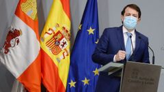 El presidente de la Junta de Castilla y Le�n, Alfonso Fern�ndez Ma�ueco