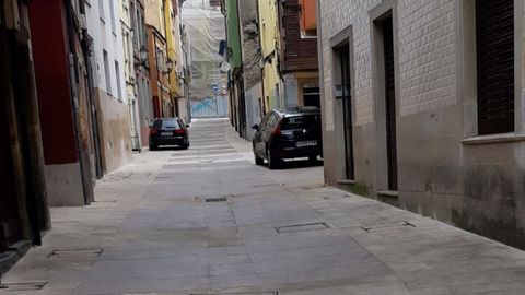 Calle Vicara, en Cimavilla