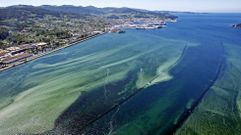 Sin un punto de vertido de ridos para las Ras Baixas no se puede dragar el canal del ro Lrez, imagen area de archivo