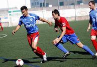 Imagen del encuentro de ayer en As Eiroas.