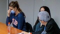 Maje, en el momento en el que el jurado ley� el veredicto de culpabilidad
