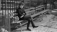Dylan retratado en 1965 por Fred W. McDarrah