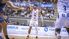 Sergi Quintela firm� un partido muy serio ante el Burgos