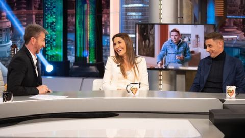 Joaqun Snchez y Susana Saborido.Joaqun Snchez y su mujer Susana Saborido en El Hormiguero