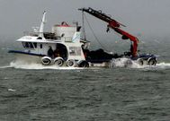 Los temporales que se han encadenado est�n pasando factura tambi�n a los bateeiros.