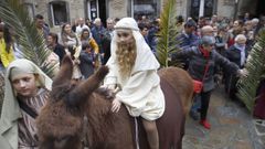 La procesi�n de la Borriquita de Noia ser� uno de los actos centrales del fin de semana.