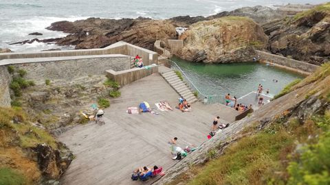 La piscina de agua salada de Tapia