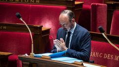 �douard Philippe, en la sesi�n parlamentaria del pasado lunes