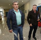 Lorenzo co seu sucesor � fronte de Opmega, Ricardo Herb�n. 