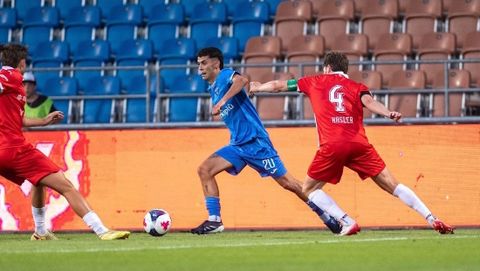 Jota, en su visita al Vaduz en Liechtenstein