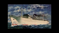 El barco  Alberto Dodero .