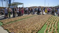 La cebolla de Sanxenxo ser&aacute; uno de los ingredientes para la mitad de la tortilla que aspira a ser la m&aacute;s grande del mundo en septiembre