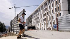 El Edificio Este, de car�cter asistencial, albergar� el nuevo servicio de Urgencias
