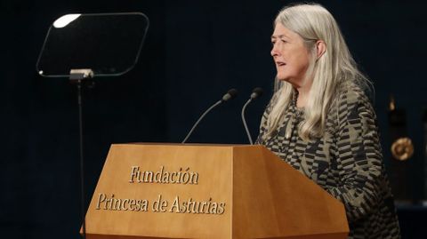 Mary Beard, en el teatro Campoamor