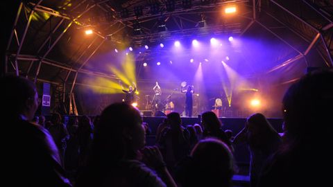 Público en el concierto de Tanxugueiras