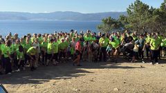 La caminata sonense reuni� a m�s de 350 participantes
