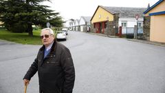 Julio Agrelo paseando por el Parque de Frigsa