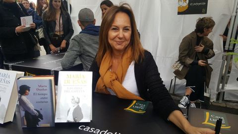 La escritora Mar�a Due�as