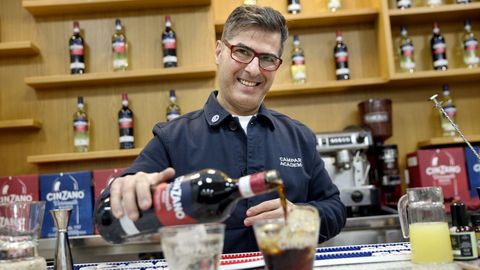 Giuseppe Santamaria, director de la academia de Campari. 