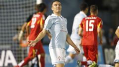 Celta-Getafe, en fotos