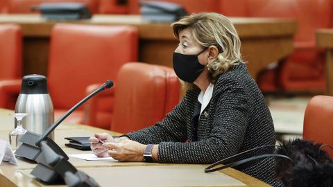 Concepci�n Espejel, ante la Comisi�n Consultiva de Nombramientos del Congreso para la elecci�n de cuatro magistrados del Tribunal Constitucional