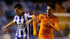 Mascarell, a la derecha, en un D�por-Castilla