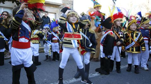 El colegio Julio Camba de Vilanova homenaje� los distintos entroidos de Galicia