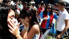 L�grimas en la despedida de Iago Aspas del Celta