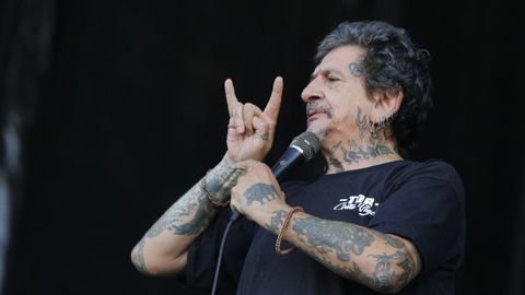Evaristo act�a en el Riot GZ Fest