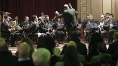 Concierto de despedida de Rosenda Ivorra como director de la Banda Municipal, en el 2016