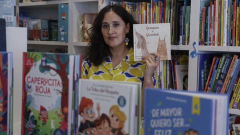 A narradora e educadora presentou onte a s&uacute;a obra.