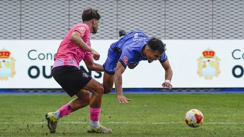 Un zaguero visitante hace volar a Amin en su deseo de frenarlo