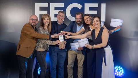 Las asociaciones de centros de idiomas del norte, galardonadas tambi�n con el premio de Responsabilidad Social Corporativa de FECEI por el proyecto �The language of the sea�